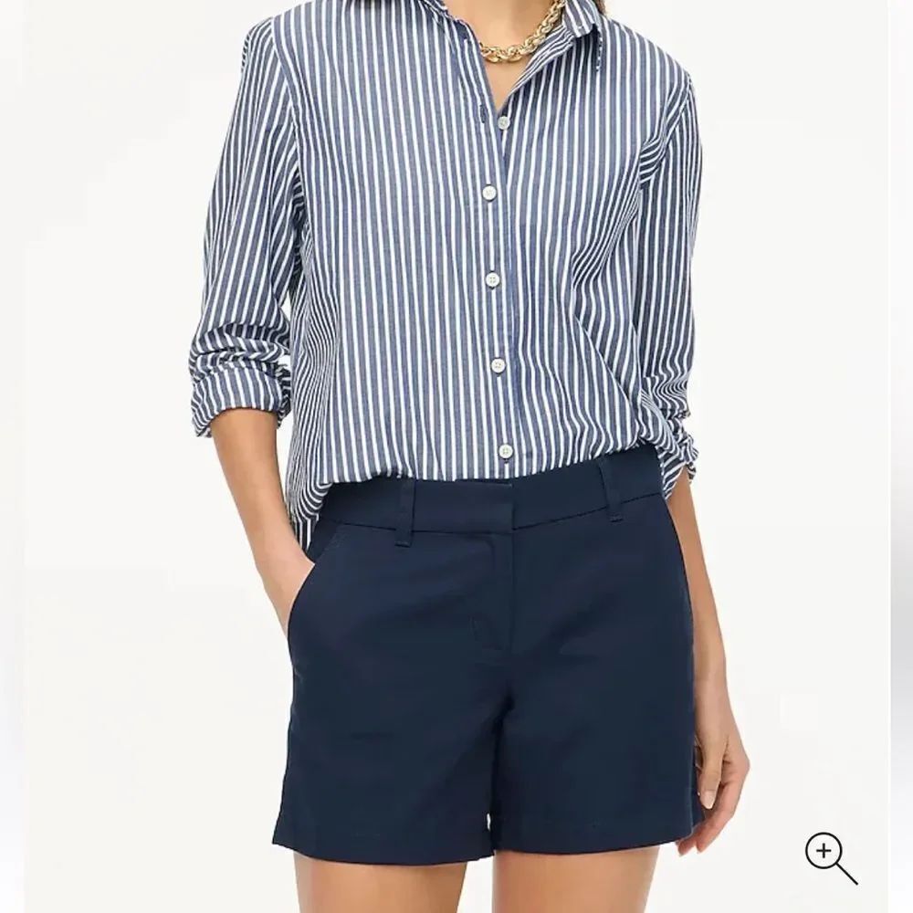 J.Crew Navy Broken-In 5” Chino Shorts - Size 12